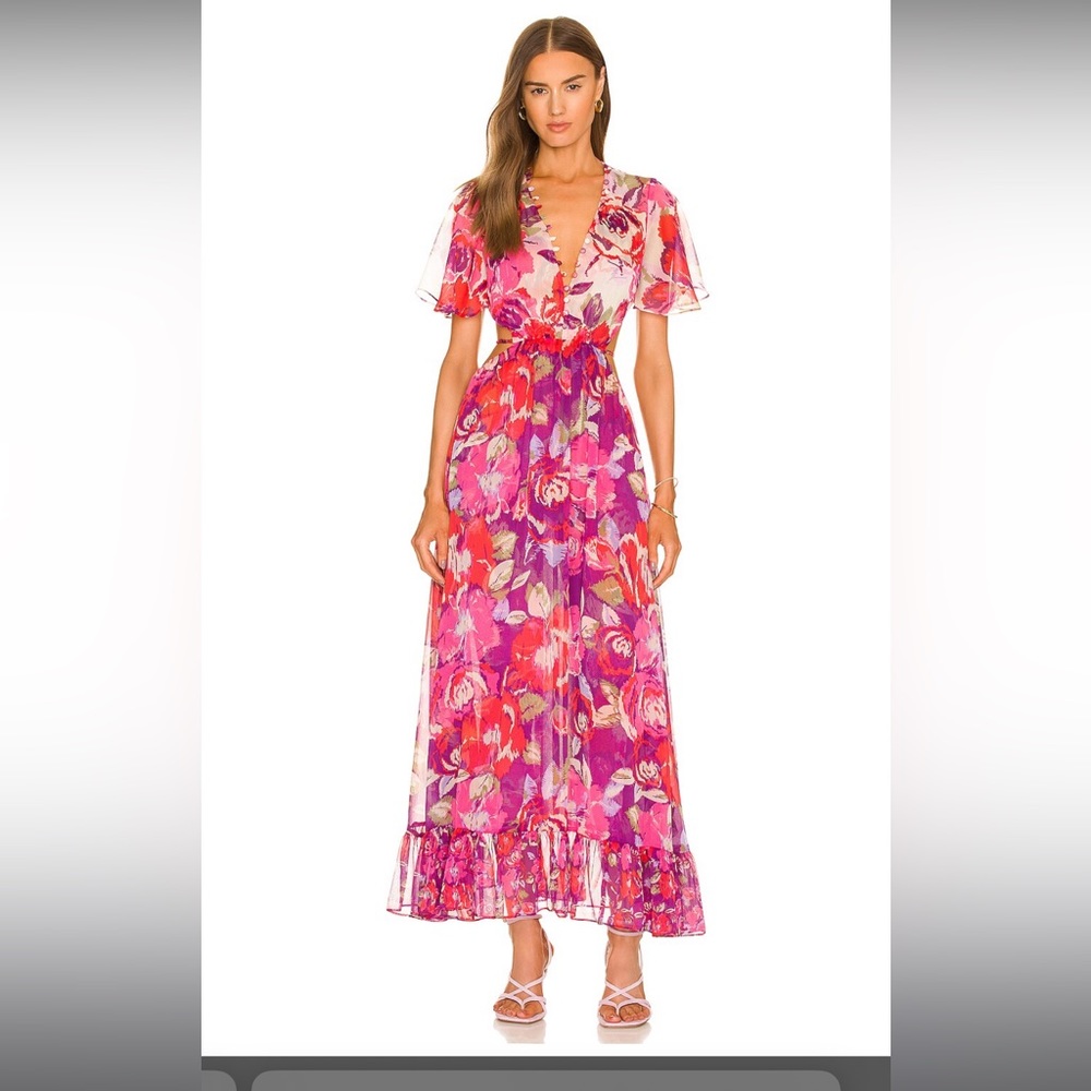 Misa Los Angeles floor length dress!